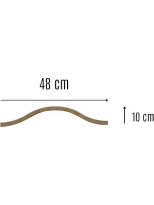 Boyanabilir Dekoratif Duvar Süsü