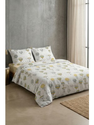 Cotton Collection Tek Kişilik Nevresim Takımı Kapadokya