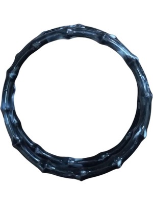 Çanta Sapı Akrilik Yuvarlak Siyah