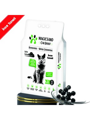 Magicsand Cat Litter Active Carbon İnce Taneli Kedi Kumu 20 l
