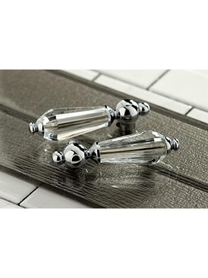 KS7001WLL Wilshire 10 cm Pirinç Açılır Merkez Seti Lavabo Musluğu, Krom, 10,96 cm Ağız Erişiminde