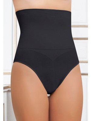NBB Siyah Seamless Slip Karın Korse