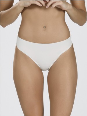 NBB Ekru Görünmez İz Yapmaz Seamless Külot