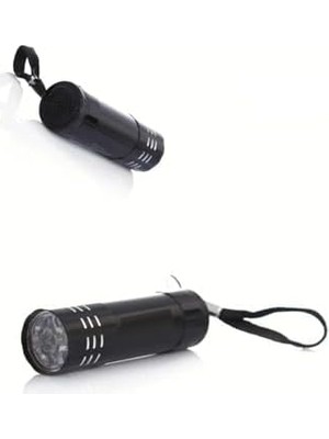 2 Adet Usin Mini Gece Yürüyüş El Feneri, 2'li Set, Çok Renkli, Pilli, Deprem Çantası ve Kamp Için, Aaa Pil Uyumlu