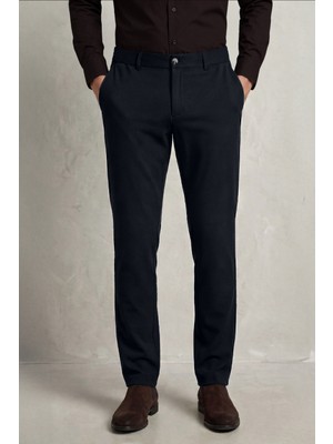 goffra Erkek North Esnek Relaxed Beli Lastikli Jogger Pantolon Lacivert M702-R0311-05