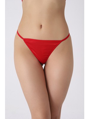 Loya Kırmızı Alanis Saten String