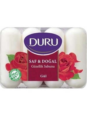 Saf&doğal Gül Sabun, 70 Gramx4