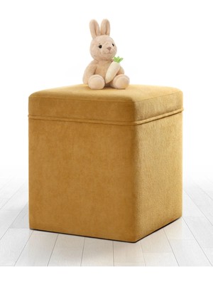 Oliver Çocuk Sandıklı Puf Hardal