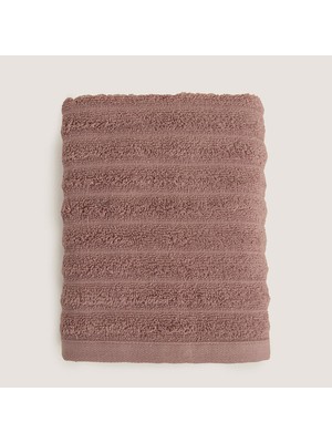 Chakra Waved %100 Pamuk Banyo  Havlusu 70X140 cm Murdum