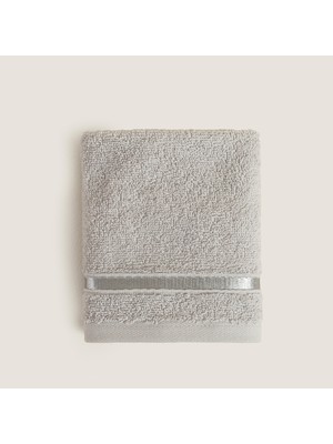 Chakra Chıc %100 Pamuk El Havlusu 30X40 cm Gri