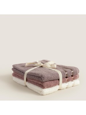 Chakra Chıc %100 Pamuk 3'lu Yüz Havlusu Seti 50X80 cm