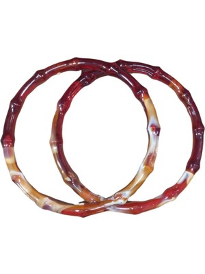 Urfakent Çanta Sapı Yuvarlak Ince Kahverengi 12 cm