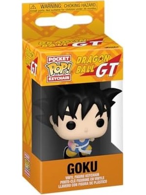 Pop! Anahtarlık: Dbgt - Goku - Dragon Ball Yenilik Anahtarlık - Koleksiyonluk Mini Figür - Çorap Dolgusu - Hediye Fikri - Resmi Ürün - Hayranları - Sırt Çantası Dekoru