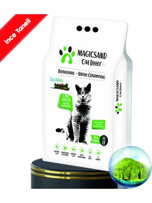 Magicsand Cat Litter Doğa Kokulu İnce Taneli Kedi Kumu 20 l