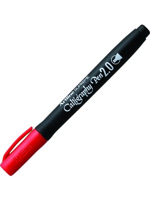Kitabevimden Artline Supreme Calligraphy Pen (12 Li)2.0 Kırmızı EPF-242