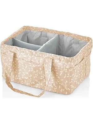 Katlamalı Anne&bebek Organizer Somon Çiçek