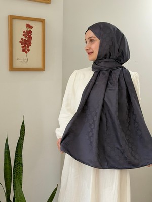 Moda Kare Desen Jakar Şal Özel Seri