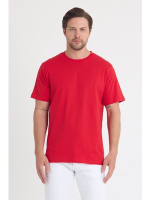 Sedirli Unısex Baskısız Regular T-Shirt Pamuklu Penye Kumaş