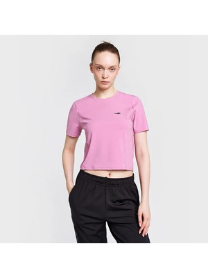 Lescon Kadın Koşu Kısa Kol Pembe T-Shirt 26B-2004