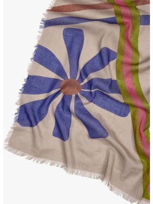 Parfois Kadın %100 Pamuk Desenli Şal