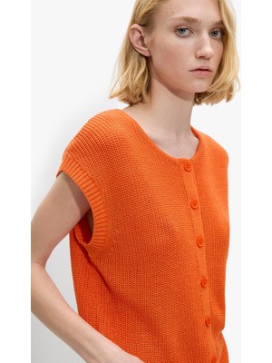 Parfois Kadın Düğmeli File Yelek