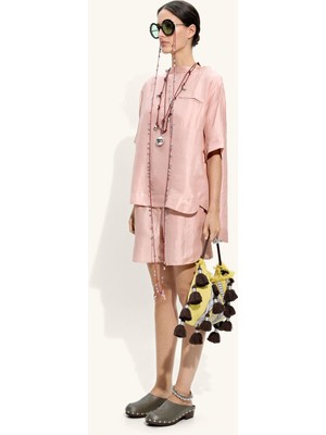 Parfois Kadın Ipek ve Keten Karışımlı Bluz