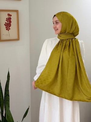 Moda Kare Desen Jakar Şal Özel Seri