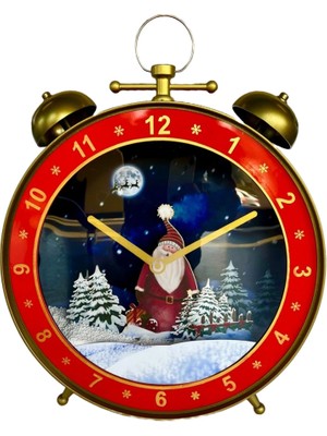 Urfakent Yılbaşı Temalı Duvar Saati