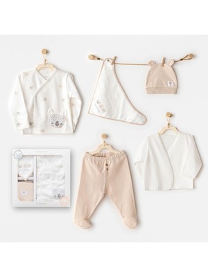 Urfakent AC25850 Happy Animals 5'li Hastane Çıkışı Ekru