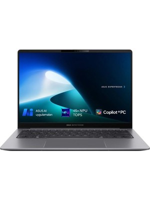 Urfakent Asus Nb Expertbook P5405 Aı Ultra7 258V 32GB 1tb SSD 14 Dos - Yapay Zeka Desteklı