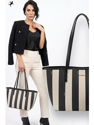 Nas Bag Çanta Kadın Omuz Çanta Siyah Kum Yeni Sezon