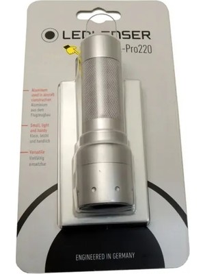 Zenvia LED Lenser Pro 220 Profesyonel El Feneri