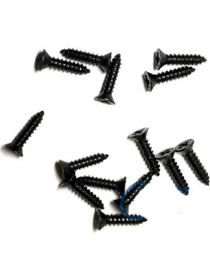 Zenvia Klips, Menteşe, Ayak, Ağaç, Sunta Vidası 2,2x9,5mm - Siyah 1000 Adet