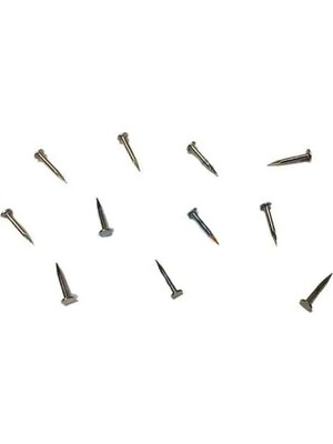 Zenvia Klips, Menteşe, Ayağı Çivisi 9mm Çelik - Siyah 100GR