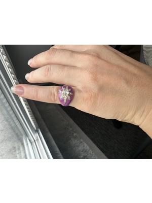 Luckyb Store Zirkon Taşlı Vip Yüzük