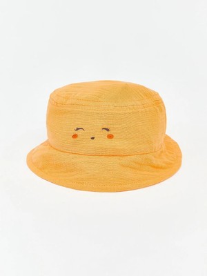 LC Waikiki Yüz Figürlü Kız Bebek Bucket Şapka  (S6)