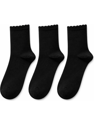 QUALITY WALKING 3'lü Dikişsiz Kadın Bambu Uzun Çorap Ipeksi Yumuşaklık Yıkamalı Zarif ve Şık Tasarım