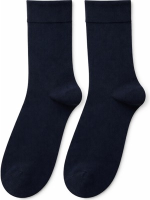 QUALITY WALKING Uzun Erkek Bambu Çorap Dikişsiz Ince Yapı Gün Boyu Konfor Ofis ve Günlük Kullanım