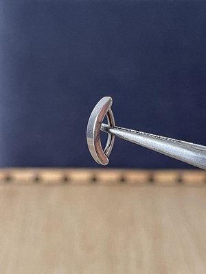 Rupen Kraft 316 L Cerrahi Çelik Basic Klips Toka Model Göbek Piercingi Çelik Göbek Piercingi