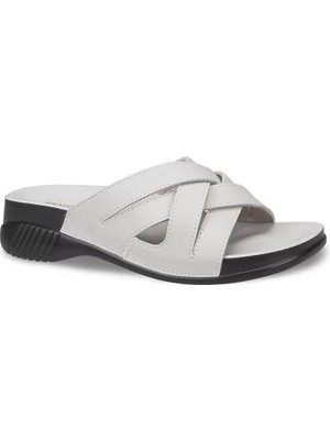 Ceyo Belize 6ı Bej Ortopedik Kadın Terlik