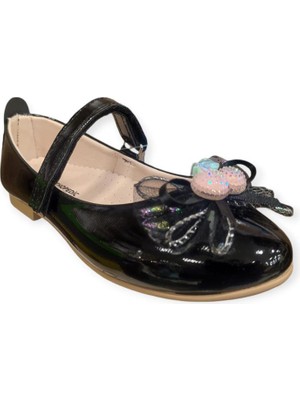 Minican HY-511 Fiyonk Detaylı Kız Çocuk Babet