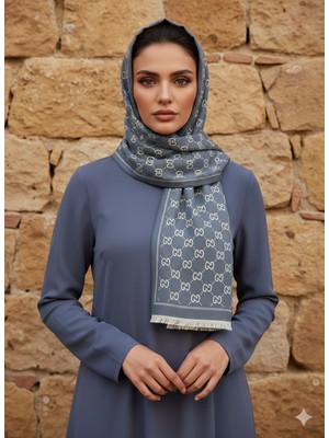 Çift Taraflı G Desen Şal