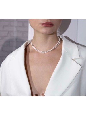 Taşmir Sertifikalı 3-4 mm Gerçek Kum Inci - Paslanmaz Çelik Aparatlar