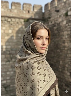 Çift Taraflı G Desen Şal