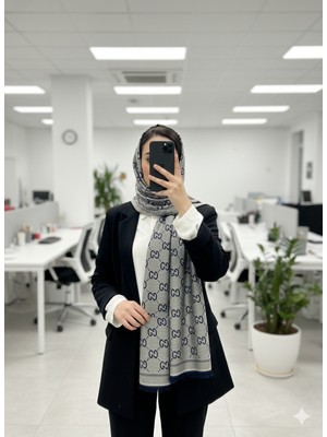 Çift Taraflı G Desen Şal