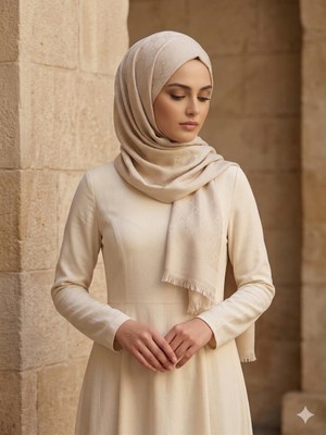 Çift Taraflı G Desen Şal