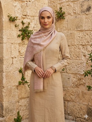 Çift Taraflı G Desen Şal