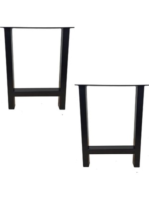 Beasym Bank Ayağı Metal Ayak Ev Ofis Iş Yeri Kütük Orta Bench Sehpa Ayağı