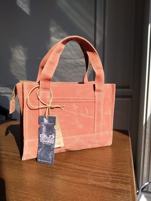 Old Cotton Cargo Kadın Fermuar Detaylı Içi Desenli  Küçük Boy Çantası