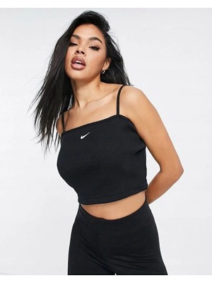 Nike Sportswear Essential Ribbed Crop Kadın Atlet DM6737-010